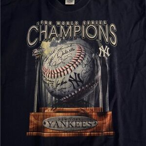 Vintage New York Yankees Pro Player T-shirt Size XXXL 98 Mlb East Champions 90s